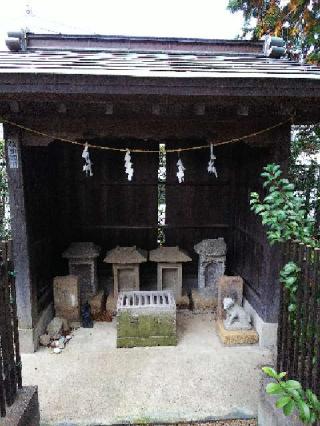 稲荷社（諏訪神社境内）の参拝記録(またたびさん)