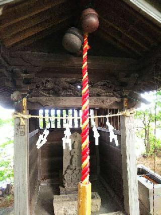 八幡社の参拝記録(またたびさん)