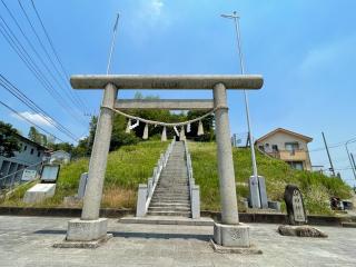山田神社の参拝記録(だんなさん)
