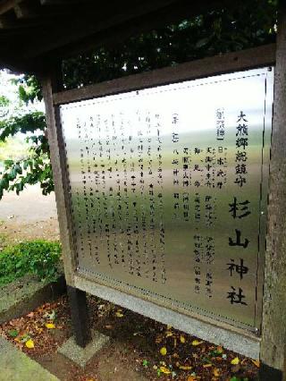 大熊 杉山神社の参拝記録(またたびさん)