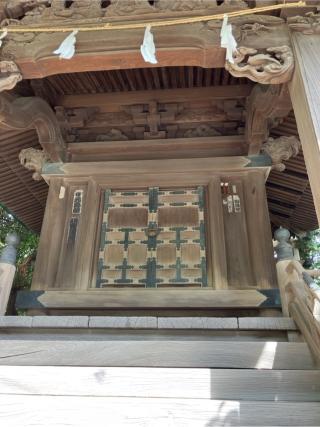 子神社（稲毛神社境内社）の参拝記録(もりもりさん)