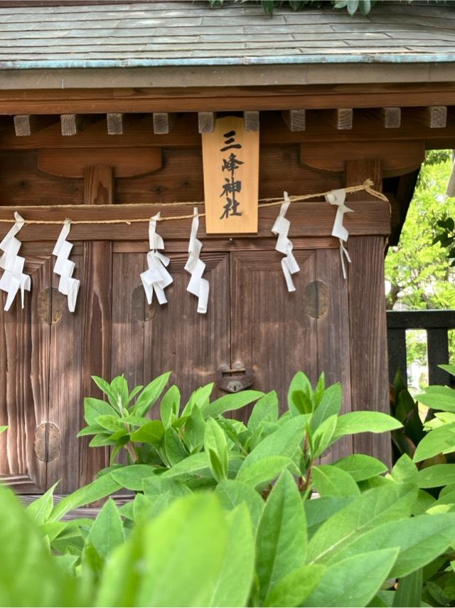 三峰神社（稲毛神社境内社）の参拝記録8
