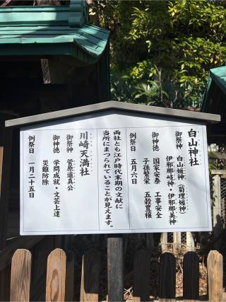 川崎天満社（稲毛神社境内社）の参拝記録(⛩️🐍🐢まめ🐢🐍⛩️さん)