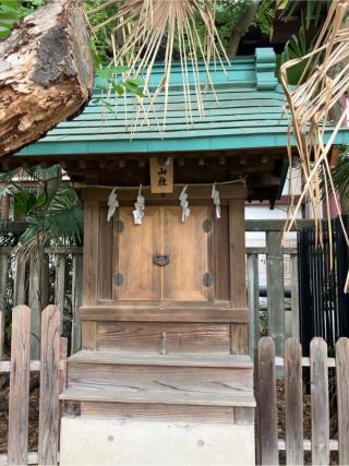 白山神社（稲毛神社）の参拝記録(もりもりさん)