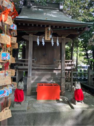 堀田稲荷神社（稲毛神社境内社）の参拝記録(もりもりさん)