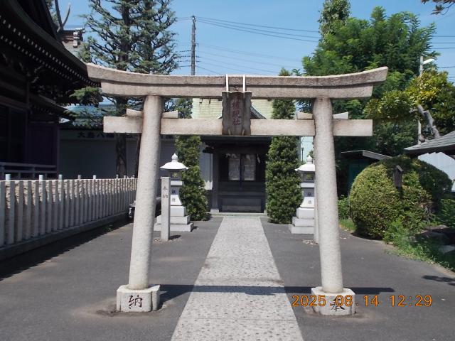 神奈川県川崎市川崎区大島3ｰ4ｰ8（八幡神社境内） 権現社の写真2