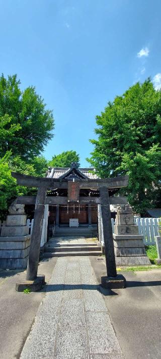 新田神社の参拝記録(まーぼーさん)