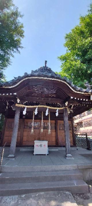 新田神社の参拝記録(まーぼーさん)