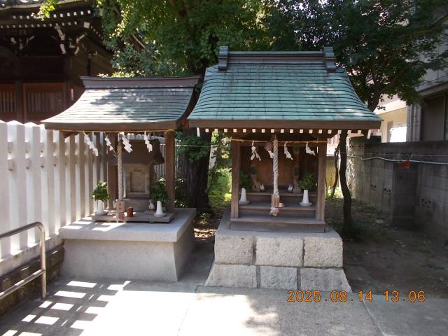 神奈川県川崎市川崎区渡田2ｰ14ｰ8新田神社 稲荷社の写真2