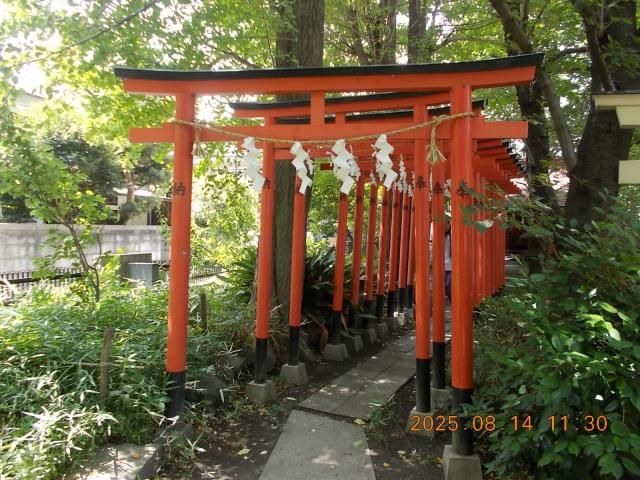 神奈川県川崎市川崎区大師駅前2ｰ13ｰ16 藤森稲荷神社（若宮八幡宮）の写真2