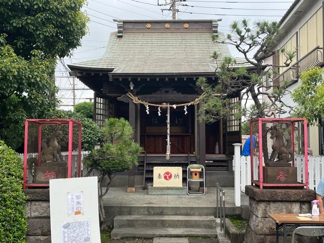 汐留稲荷神社の参拝記録(忍さん)
