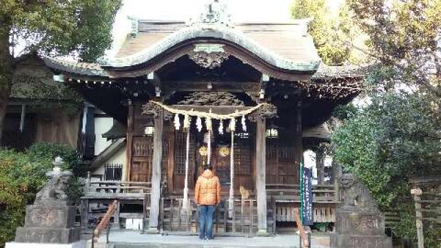 神奈川県川崎市中原区木月1-20-1 住吉神社の写真1