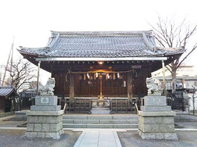 神奈川県川崎市中原区新城中町４−１４ 新城神社の写真1