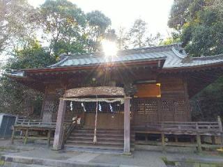 菅生神社の参拝記録(またたびさん)