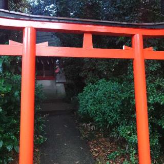 稲荷社（馬絹神社境内社）の参拝記録(バッカラさん)