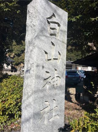 白山神社の参拝記録(⛩️🎠🐢まめ🐢🎠⛩️さん)