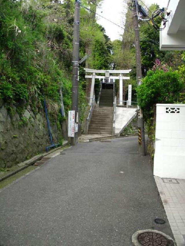 神奈川県横須賀市上町1ｰ9 中里神社の写真1