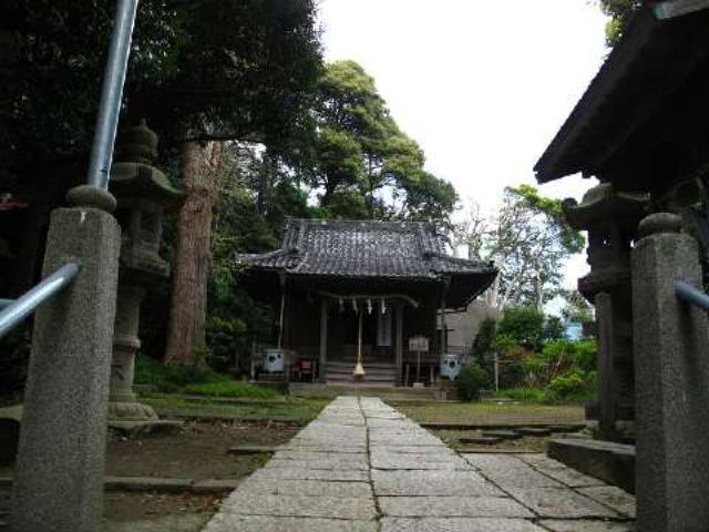 神奈川県横須賀市上町1ｰ9 中里神社の写真3