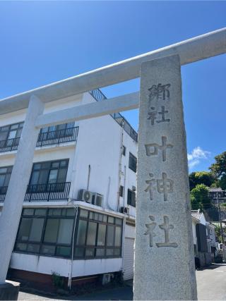 叶神社（西叶神社）の参拝記録(⛩️🐍🐢まめ🐢🐍⛩️さん)