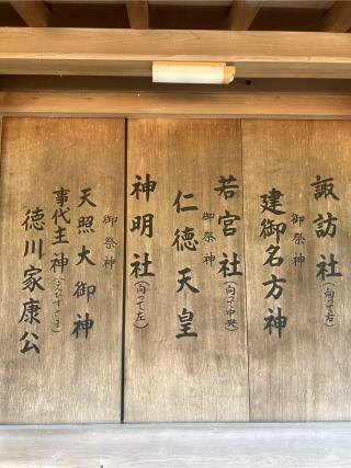 諏訪社（平塚八幡宮末社）の参拝記録(⛩️🎠🐢まめ🐢🎠⛩️さん)
