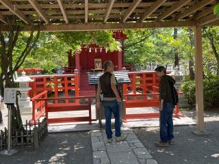 旗上弁財天社（鶴岡八幡宮末社）の参拝記録(小次郎さん)