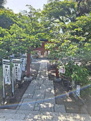 旗上弁財天社（鶴岡八幡宮末社）の参拝記録(まーさんさん)