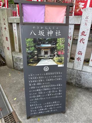 八坂神社（江島神社）の参拝記録(⛩️🐍🐢まめ🐢🐍⛩️さん)