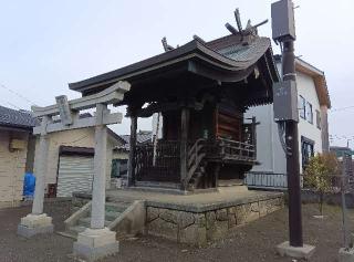 八松稲荷神社（諏訪神社末社）の参拝記録(ひーさん)