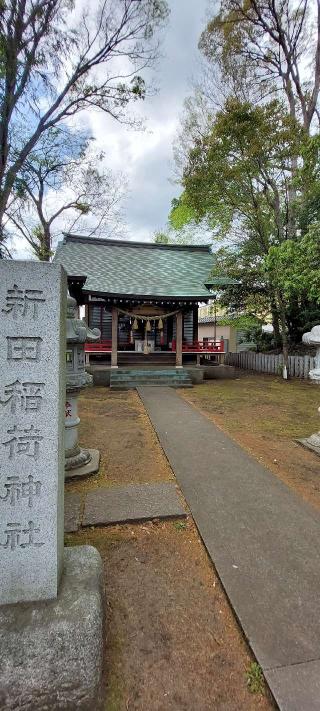 新田稲荷神社の参拝記録(まーぼーさん)