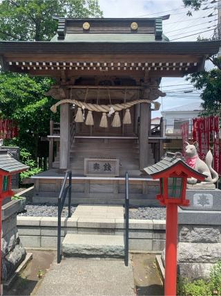 福徳稲荷神社（氷川神社末社）の参拝記録(おおくすさん)