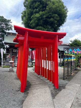 福徳稲荷神社（氷川神社末社）の参拝記録(⛩️🎠🐢まめ🐢🎠⛩️さん)