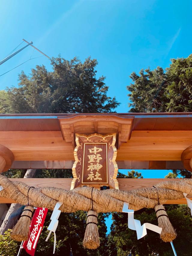 中野神社の参拝記録(tsuさん)