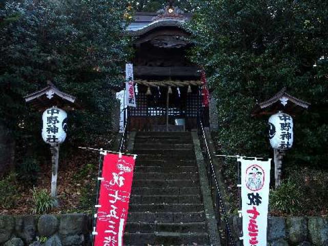 神奈川県相模原市緑区中野206 中野神社の写真1