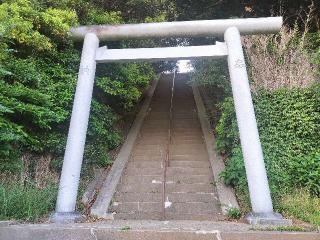 白旗神社（三浦市初声町）の参拝記録(さとみさん)