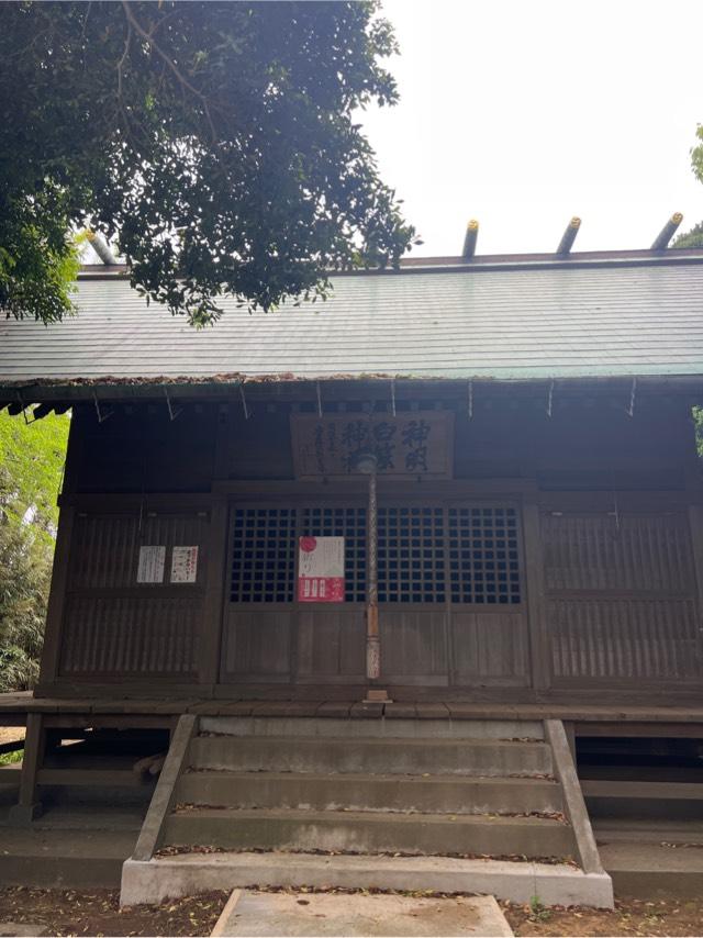 白旗神社（三浦市初声町）の参拝記録3