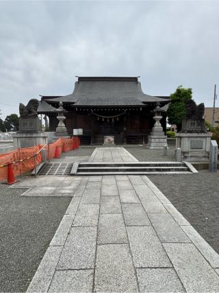 厚木神社の参拝記録(こーちんさん)