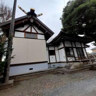 妻田神社の参拝記録(三毛猫さん)