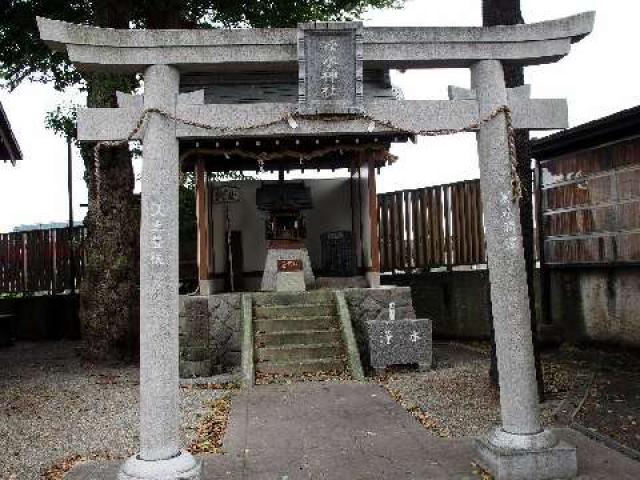 狭水神社(依知神社境内社)の写真1
