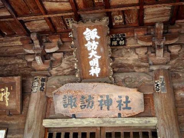 下川入諏訪神社の参拝記録(namimushiさん)