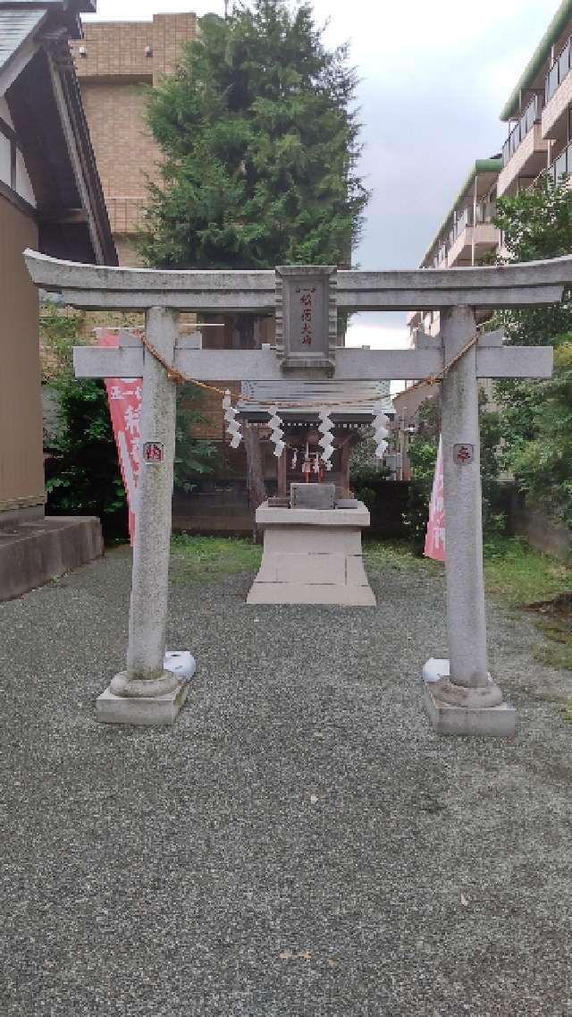 神奈川県大和市中央5-6-3山神社 稲荷社の写真1