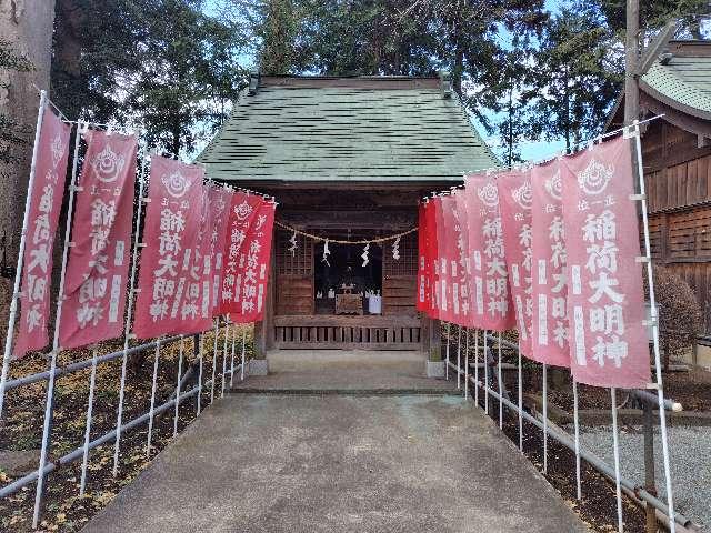御倉稲荷神社(境内社)の参拝記録2