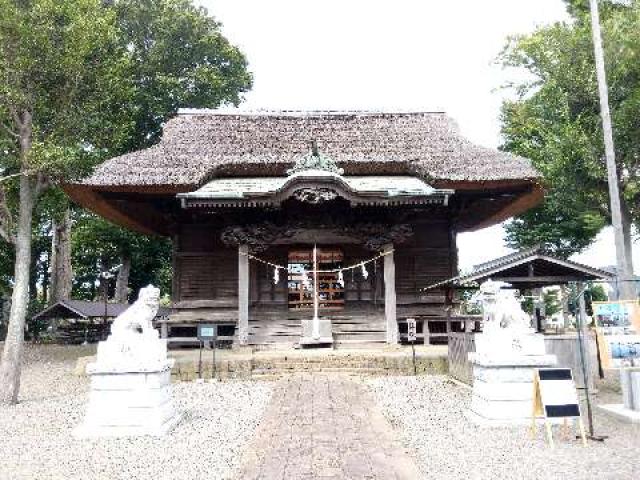 高部屋神社（弊殿・拝殿）の写真1