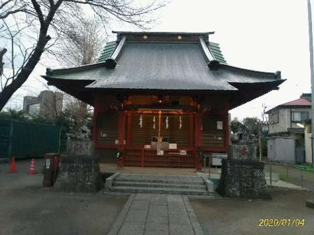 石田子安神社の写真1