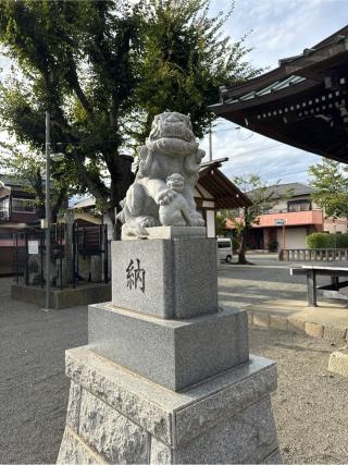 諏訪神社（中新田）の参拝記録(⛩️🎠🐢まめ🐢🎠⛩️さん)