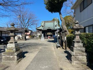 諏訪神社（中新田）の参拝記録(スーパーカブさん)