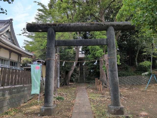 神奈川県海老名市大谷北2-13-22神明社 稲荷社の写真2