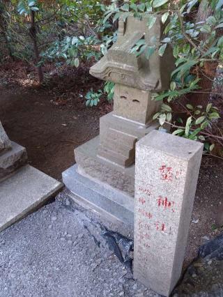 蚕神社（座間神社）の参拝記録(三毛猫さん)