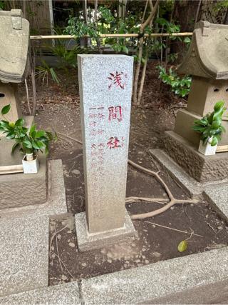 浅間社（座間神社）の参拝記録(⛩️🐍🐢まめ🐢🐍⛩️さん)