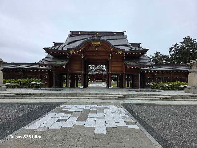 新潟縣護國神社の参拝記録7