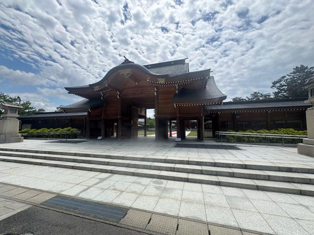 新潟縣護國神社の参拝記録7